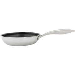 Poele - COSY & TRENDY - HEXAPRO - Acier inoxydable - Ø20 cm - Anti-adhésive - Tous feux dont induction