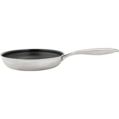 Poele - COSY & TRENDY - HEXAPRO - Acier inoxydable - Ø24 cm - Anti-adhésive - Tous feux dont induction