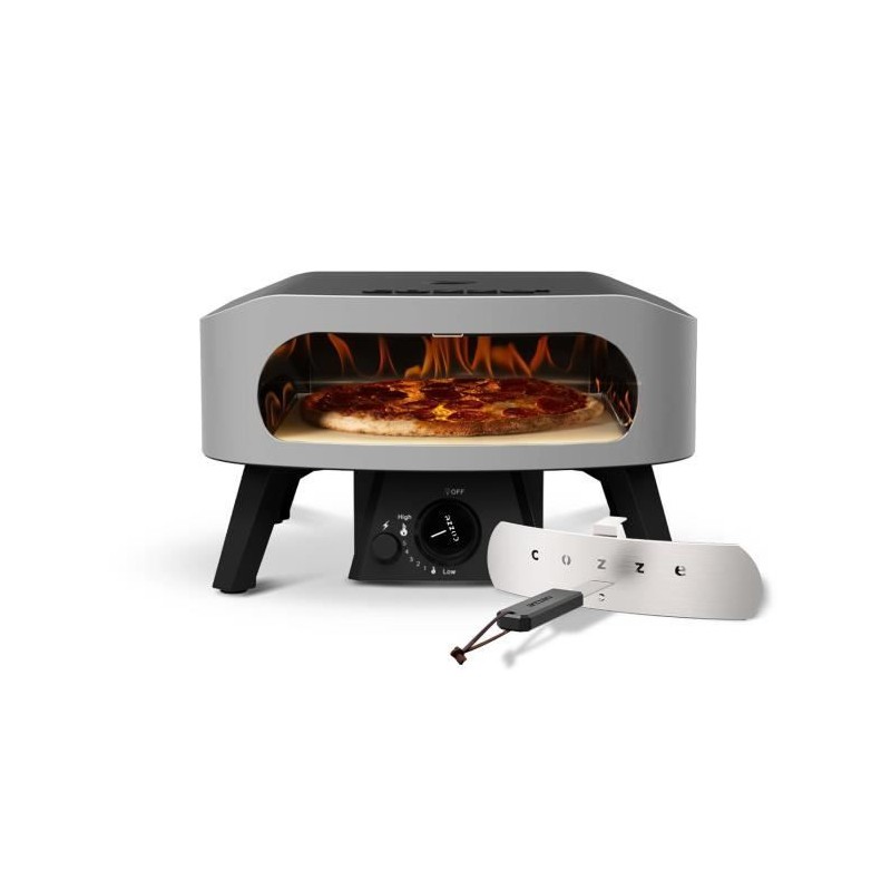 Four a pizza gaz - COZZE - 13 - 90430 - 6 KW - 50 x 50 x 29,5 cm - Jus