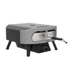 Four a pizza gaz - COZZE - 13 - 90430 - 6 KW - 50 x 50 x 29,5 cm - Jusqu'a 450°C - Thermometre inclus - Porte