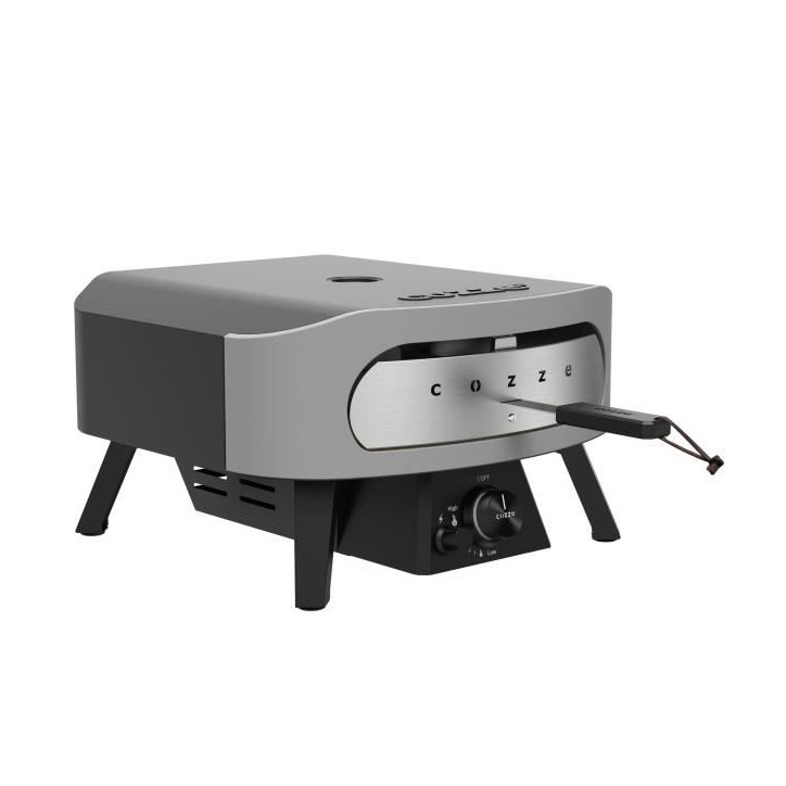 Four a pizza gaz - COZZE - 13 - 90430 - 6 KW - 50 x 50 x 29,5 cm - Jusqu'a 450°C - Thermometre inclus - Porte Four a pizza gaz - COZZE - 13 - 90430 - 6 KW - 50 x 50 x 29,5 cm - Jusqu'a 450°C - Thermometre inclus - Porte