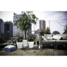 ELHO Pot de fleurs Rond Loft Urban - Ø 38,5 x H 35,3cm - Gris anthrac