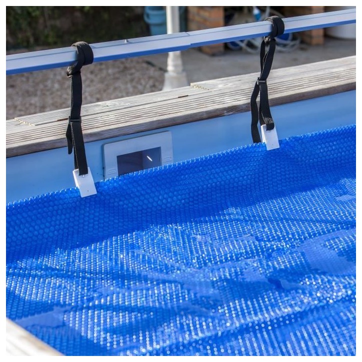 GRE - Enrouleur de bâches pour piscine hors-sol jusqu'a 5,8m de large - modele cylindrique GRE - Enrouleur de bâches pour piscine hors-sol jusqu'a 5,8m de large - modele cylindrique