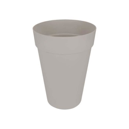 ELHO Pot de fleurs rond Loft Urban Haut 42 - Gris - Ø 42 x H 56 cm -