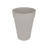 ELHO Pot de fleurs rond Loft Urban Haut 42 - Gris - Ø 42 x H 56 cm -
