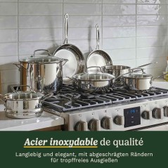 Batterie de cuisine - Tous feux dont induction - CUISINART - 77-11G -