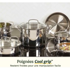 Batterie de cuisine - Tous feux dont induction - CUISINART - 77-11G -