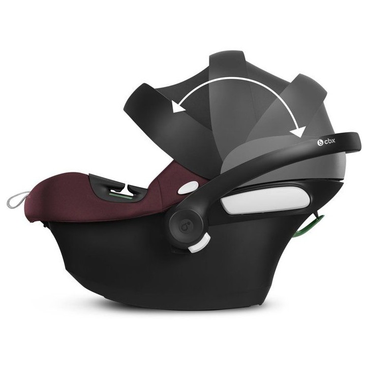 Siege-auto - CBX BY CYBEX - ATON B2 - Groupe 0+ - I-Size - Réducteur - Rouge Siege-auto - CBX BY CYBEX - ATON B2 - Groupe 0+ - I-Size - Réducteur - Rouge