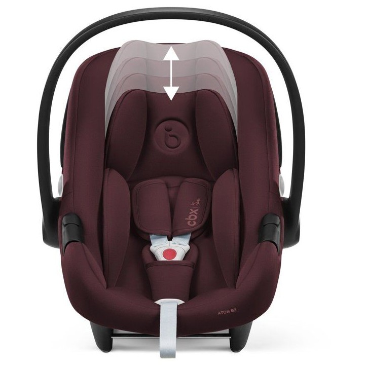 Siege-auto - CBX BY CYBEX - ATON B2 - Groupe 0+ - I-Size - Réducteur - Rouge Siege-auto - CBX BY CYBEX - ATON B2 - Groupe 0+ - I-Size - Réducteur - Rouge