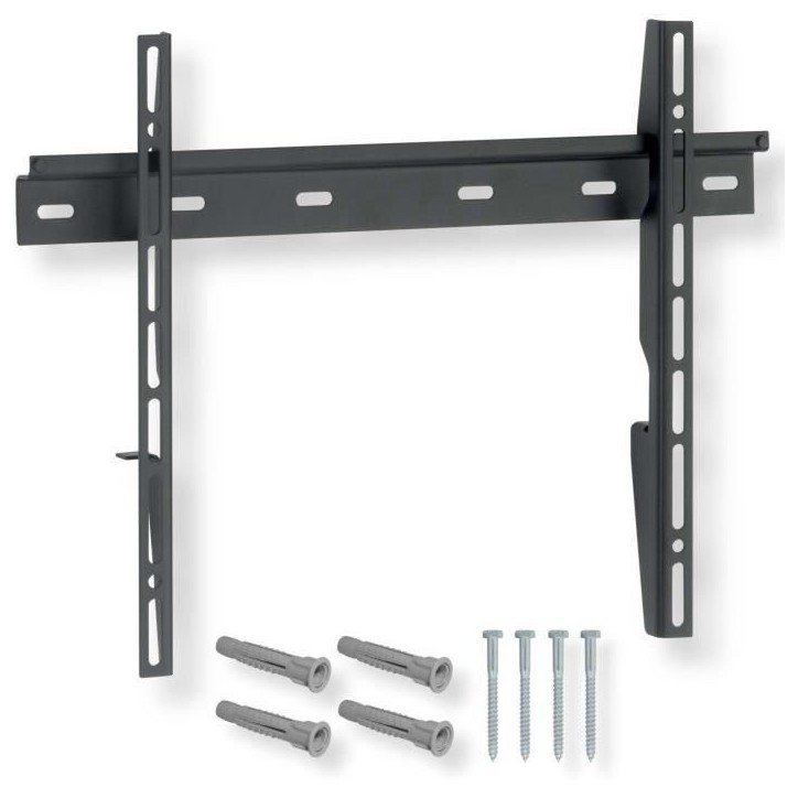 Support Mural TV NANOOK - Ultra Plat - 32-55 Pouces - pour télés LCD et (O)LED - Noir Support Mural TV NANOOK - Ultra Plat - 32-55 Pouces - pour télés LCD et (O)LED - Noir