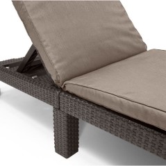 Allibert by KETER - Daytona - bain de soleil - résine imitation rotin