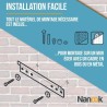 Support Mural TV NANOOK - Ultra Plat - 32-55 Pouces - pour télés LCD