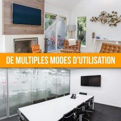 Support Mural TV NANOOK - Ultra Plat - 32-55 Pouces - pour télés LCD