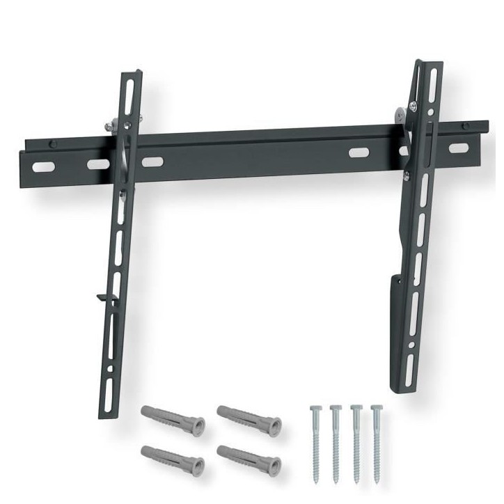 NANOOK Support Mural inclinable pour téléviseurs de 32-55 Pouces- Solution de Montage pour des télés LCD et (O)LED - Noir NANOOK Support Mural inclinable pour téléviseurs de 32-55 Pouces- Solution de Montage pour des télés LCD et (O)LED - Noir