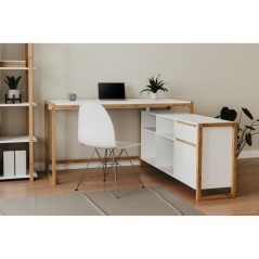 Bureau d'angle réversible Denver - Panneaux de particules - Coloris c