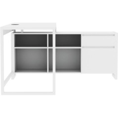 Bureau d'angle réversible Denver - Panneaux de particules - Coloris B