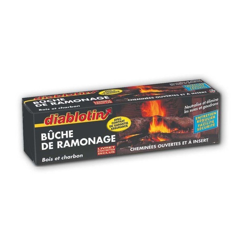 Bûche de ramonage - ACTO - DIABLOTIN - Bûche de Ramonage Diablotin -