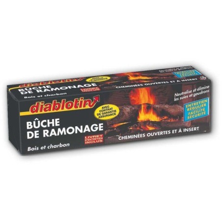 Bûche de ramonage - ACTO - DIABLOTIN - Bûche de Ramonage Diablotin -