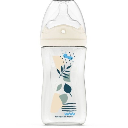 Biberon anti-colique - DODIE - 270 ml - Tétine multi-perforée biomim