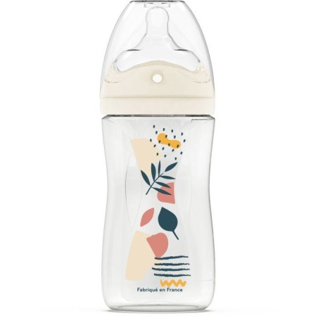 Biberon anti-colique - DODIE - 270 ml - Tétine multi-perforée biomim