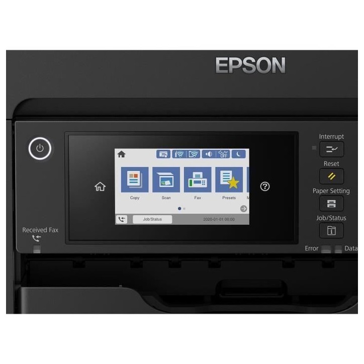 Imprimante jet d'encre EPSON WF-7840DTWF - Impression recto-verso automatique - Legal (216 x 356 mm) - Sans fil