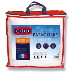 Couette Chaude - DODO - PATAGONIE - 140 x 200 cm - Blanc