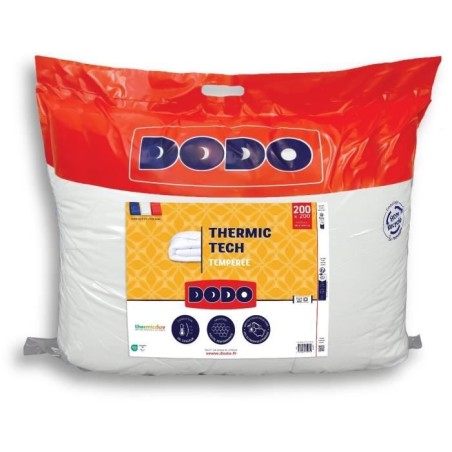 Couette Tempérée 250 g/m² - DODO - THERMIC TECH - 200 x 200 cm - Bl