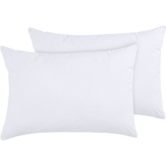 Lot de 2 Oreillers Médium - DODO - L'Authentique - 50 x 70 cm - Blanc