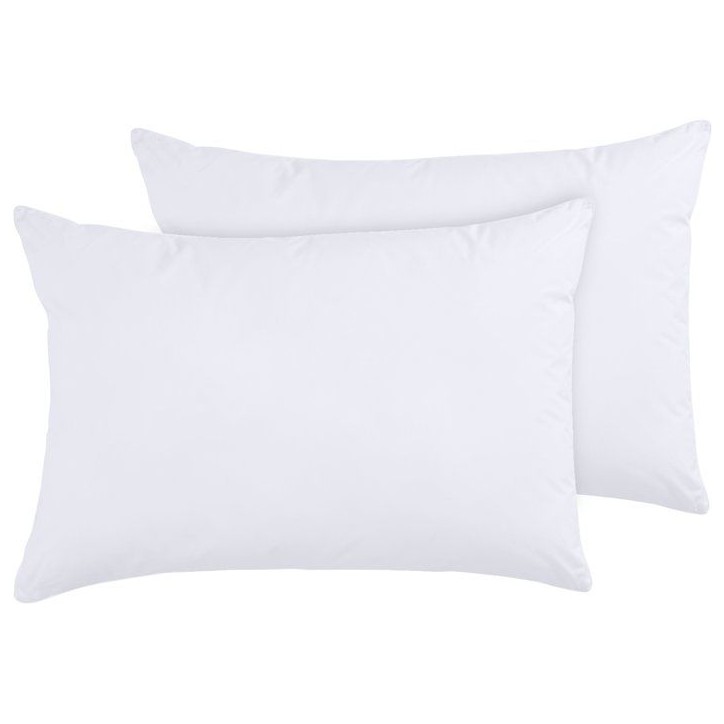 Lot de 2 Oreillers Médium - DODO - L'Authentique - 50 x 70 cm - Blanc Lot de 2 Oreillers Médium - DODO - L'Authentique - 50 x 70 cm - Blanc