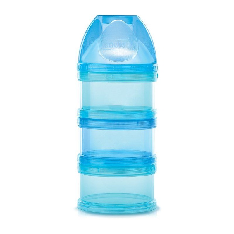 Boîte doseuse 3 compartiments - DODIE - Séparable - Transparent - Bl