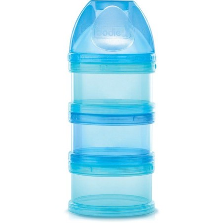 Boîte doseuse 3 compartiments - DODIE - Séparable - Transparent - Bl