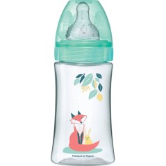 Biberon anti-colique - DODIE - 270 ml - Tétine ronde - 0-6 mois - 3 v