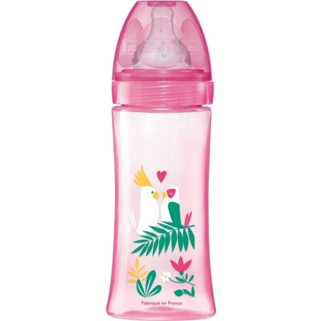 Biberon anti-colique - DODIE - 330 ml - Tétine ronde - +6 mois - 3 vi