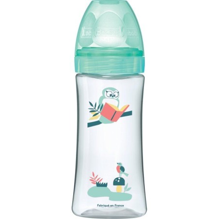 Biberon anti-colique - DODIE - 330 ml - Tétine ronde - +6 mois - 3 vi