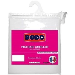 Protege-Oreiller - DODO - Emma - 60 x 60 cm - Blanc
