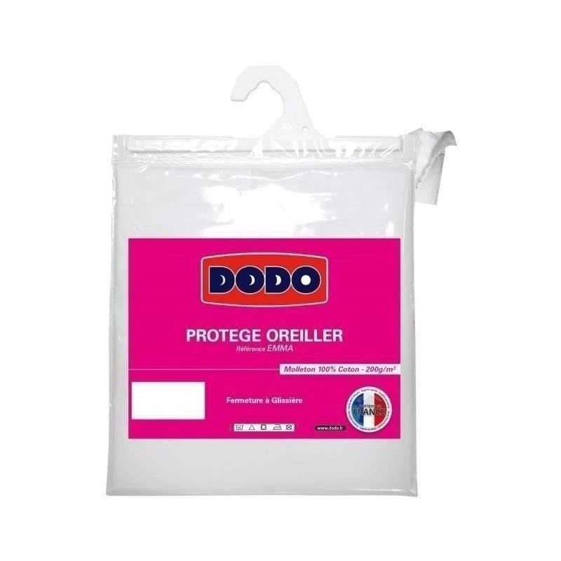 Protege-Oreiller - DODO - Emma - 60 x 60 cm - Blanc