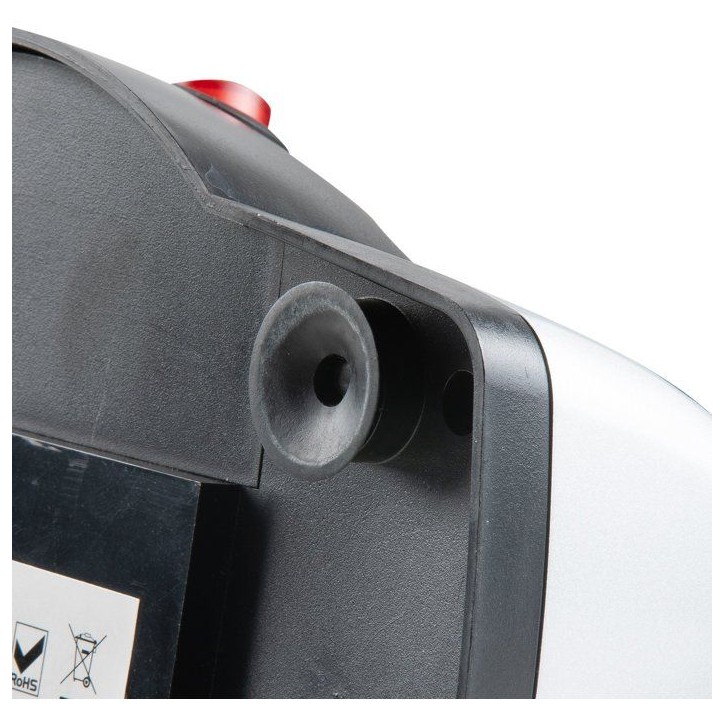 Aiguiseur de couteaux électrique - DOMO - 40 W - Affutage a 2 meules - Gris / Noir