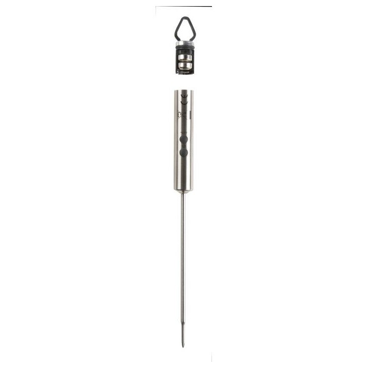 Thermometre culinaire - DOMO - De -45°C a +200°C - Arret automatique - Argent