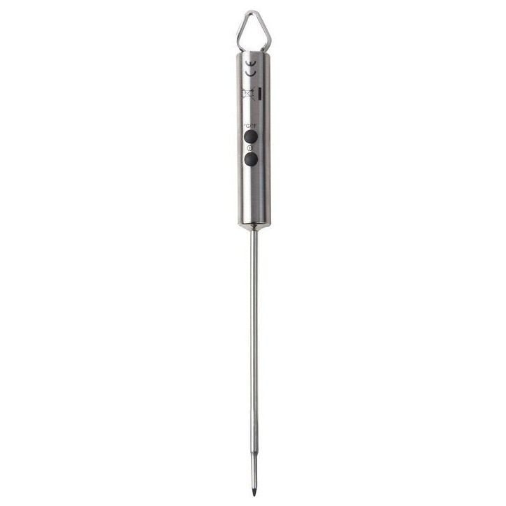 Thermometre culinaire - DOMO - De -45°C a +200°C - Arret automatique - Argent