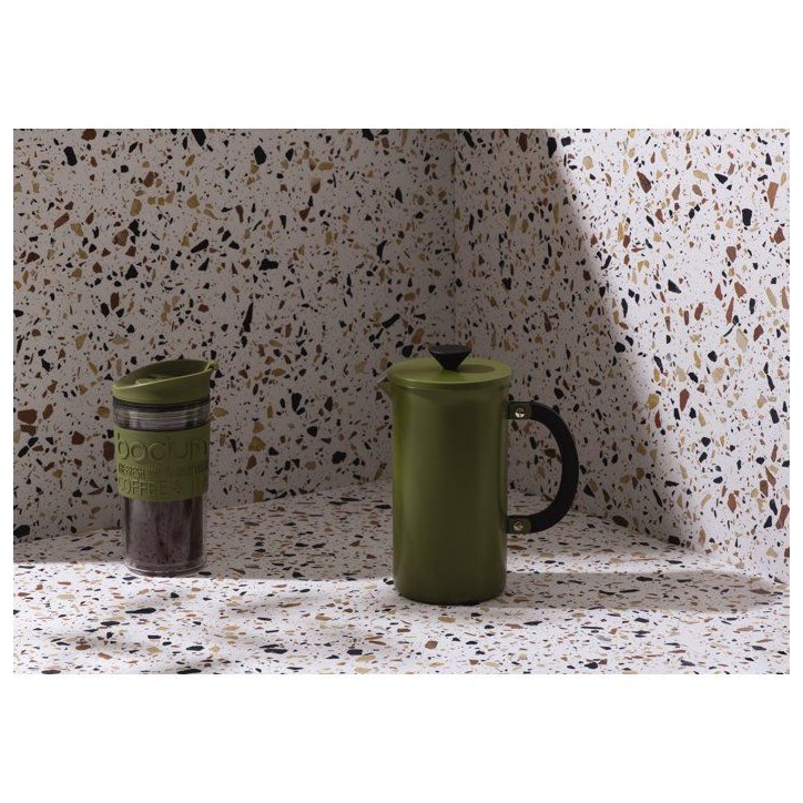 Cafetiere a piston - BODUM - Tribute Presse - Inox - 8 tasses - 1 l