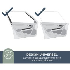 Pare-soleil pour bébé - DREAMBABY - 2 pieces de chaussettes de fenet