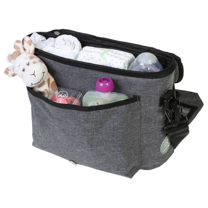 Sac a langer de voyage 3-en-1 - DREAMBABY - Organisateur pour poussette et siege auto, sac a langer avec porte-tablette - Isolé