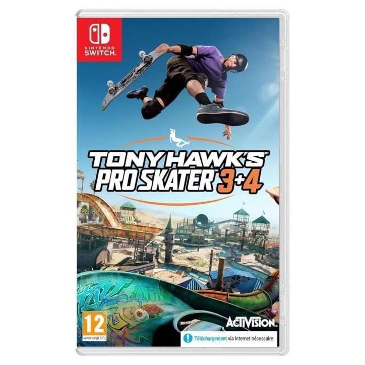 Tony Hawk's Pro Skater 3+4 - Switch Tony Hawk's Pro Skater 3+4 - Switch