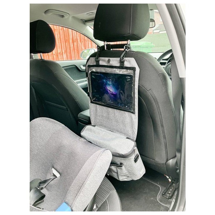 Sac a langer de voyage 3-en-1 - DREAMBABY - Organisateur pour poussette et siege auto, sac a langer avec porte-tablette - Isolé