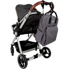 Sac a dos a langer avec matelas a langer - DREAMBABY - Clips pour pous