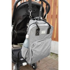 Sac a dos a langer avec matelas a langer - DREAMBABY - Clips pour pous