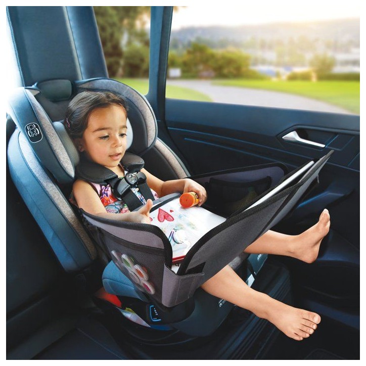 Plateau de voyage pour enfants - DREAMBABY - Plateau de siege de voiture et d'avion avec support de tablette et rangement Plateau de voyage pour enfants - DREAMBABY - Plateau de siege de voiture et d'avion avec support de tablette et rangement