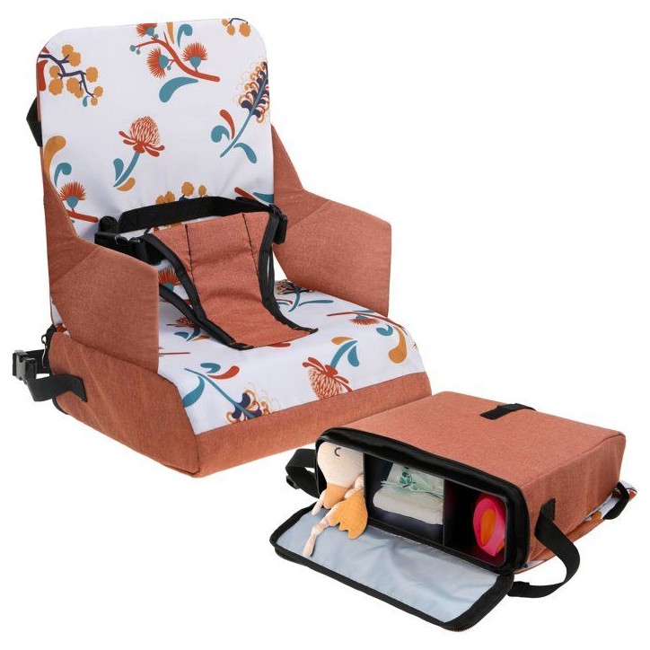 Siege rehausseur portable - DREAMBABY - Grab 'N Go - Chaise haute 6 mois-3 ans - Compact, léger avec rangement Siege rehausseur portable - DREAMBABY - Grab 'N Go - Chaise haute 6 mois-3 ans - Compact, léger avec rangement
