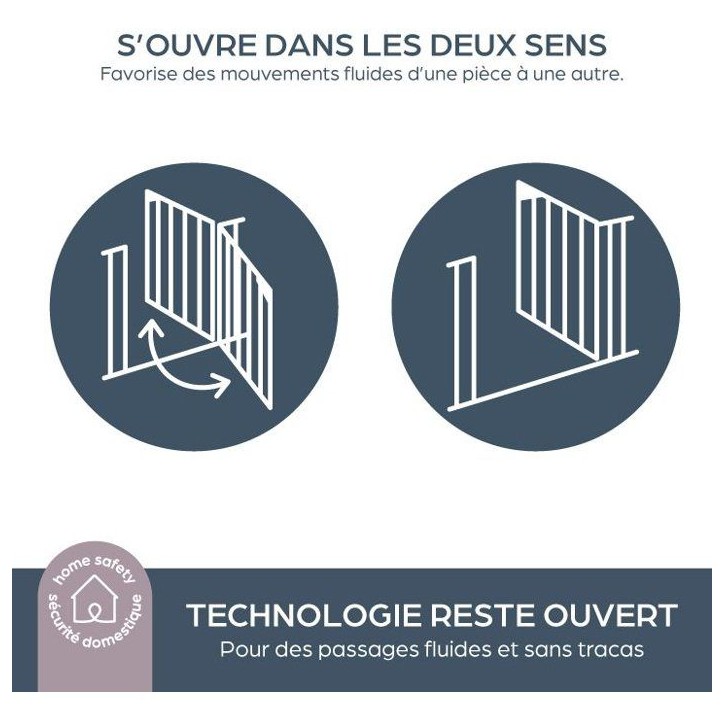 Barriere de sécurité - DREAMBABY - Ava - Montée sur pression - Pour 75-108 cm, 76 cm de hauteur Barriere de sécurité - DREAMBABY - Ava - Montée sur pression - Pour 75-108 cm, 76 cm de hauteur