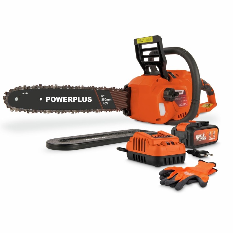 Tronçonneuse a Batterie - Dual Power - POWDPGCSS2 - Élagueuse sur ba